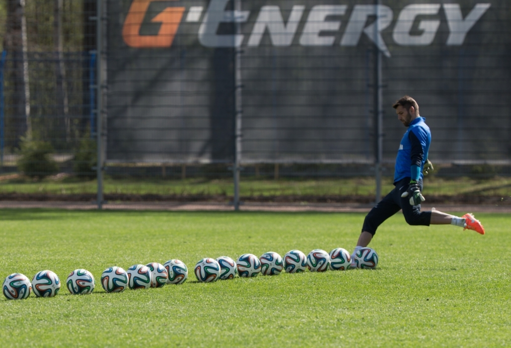 Открытая тренировка «Зенита» перед матчем с «Локомотивом»