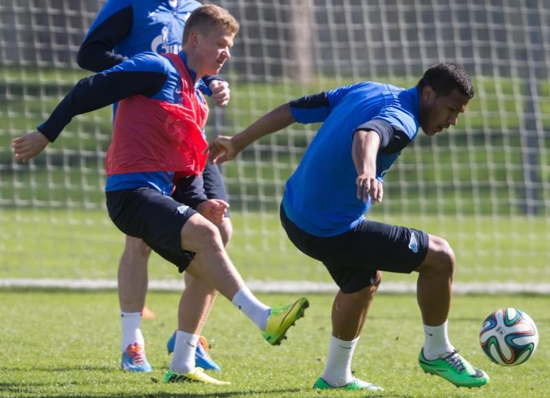 Открытая тренировка «Зенита» перед матчем с «Локомотивом»