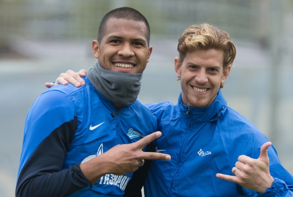 Открытая тренировка «Зенита» перед матчем с «Динамо»