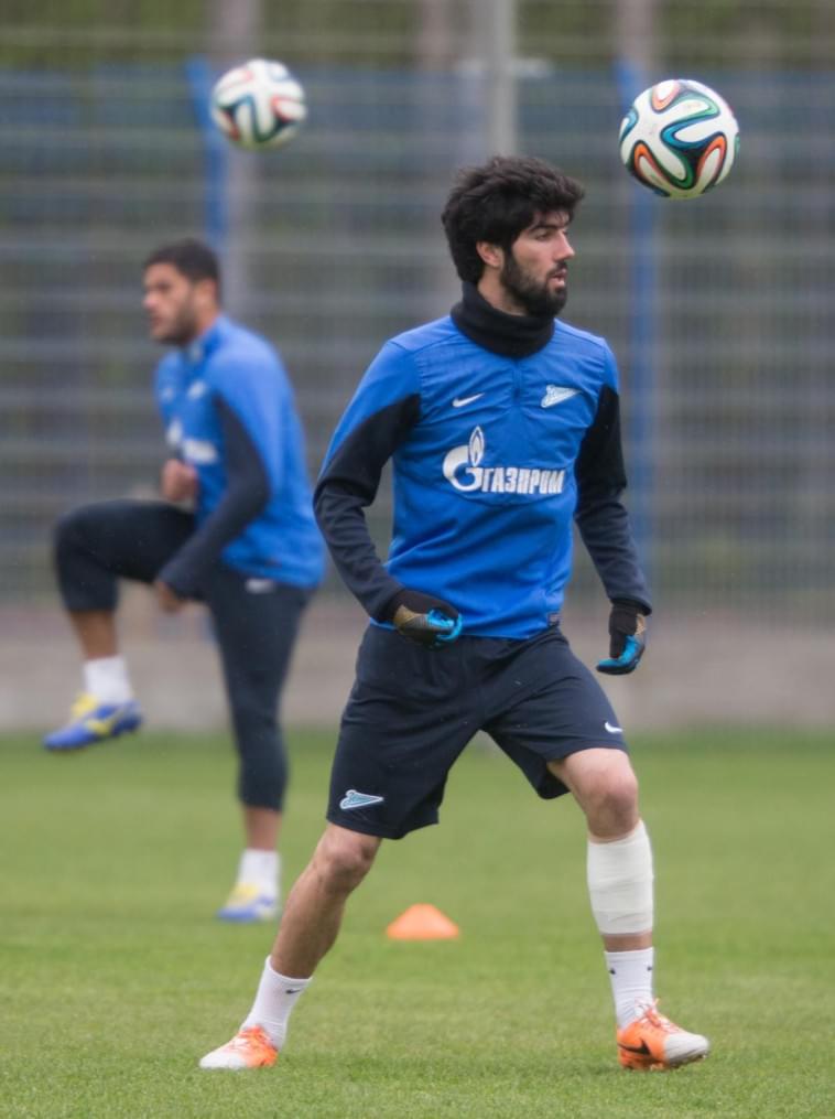 Открытая тренировка «Зенита» перед матчем с «Динамо»
