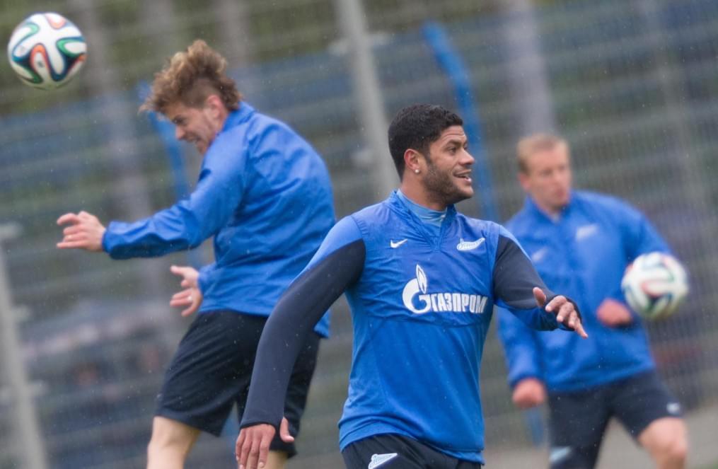 Открытая тренировка «Зенита» перед матчем с «Динамо»