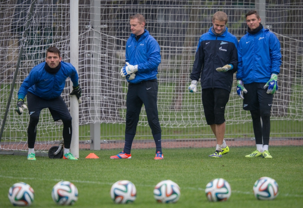 Открытая тренировка «Зенита» перед матчем с «Динамо»