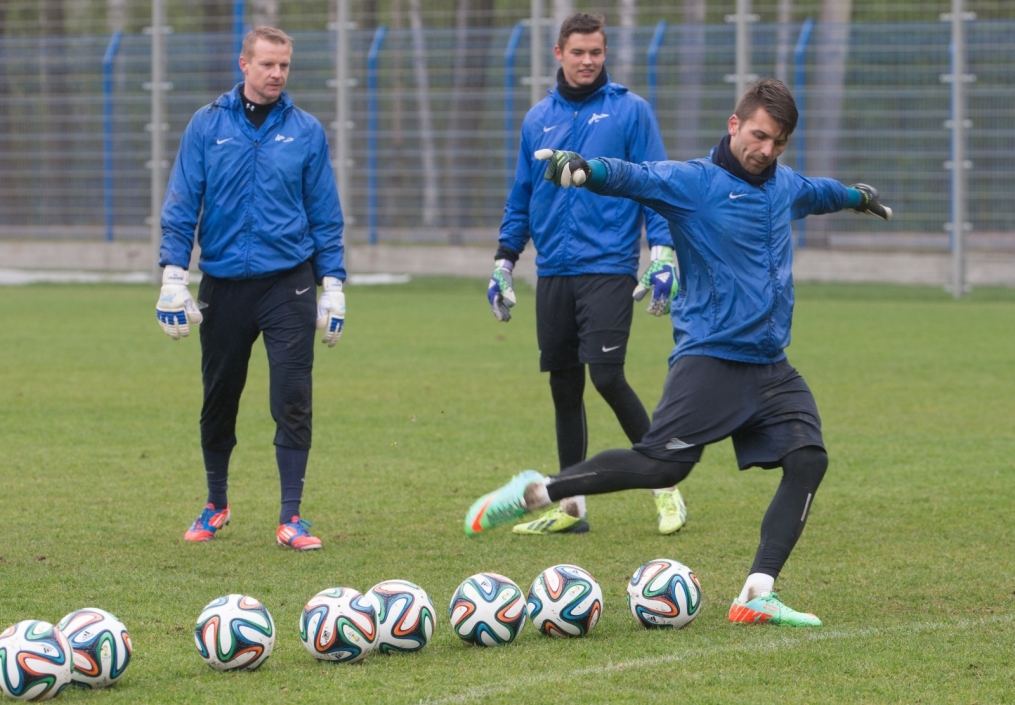 Открытая тренировка «Зенита» перед матчем с «Динамо»