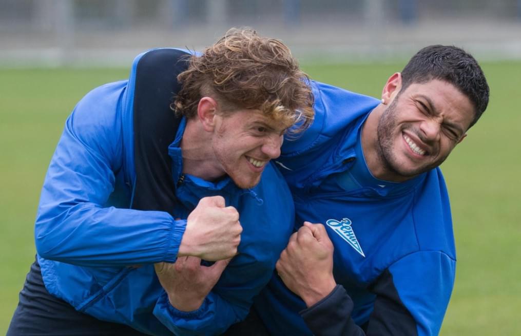 Открытая тренировка «Зенита» перед матчем с «Динамо»