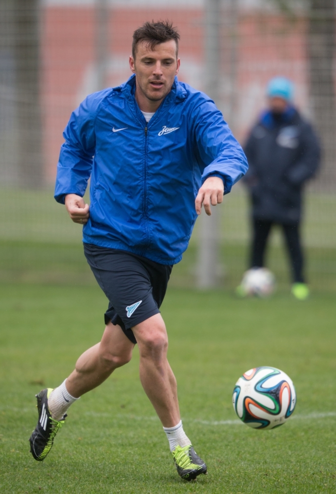 Открытая тренировка «Зенита» перед матчем с «Динамо»