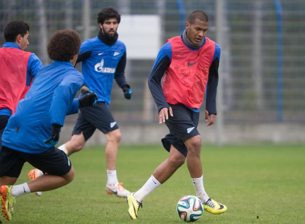 Открытая тренировка «Зенита» перед матчем с «Динамо»