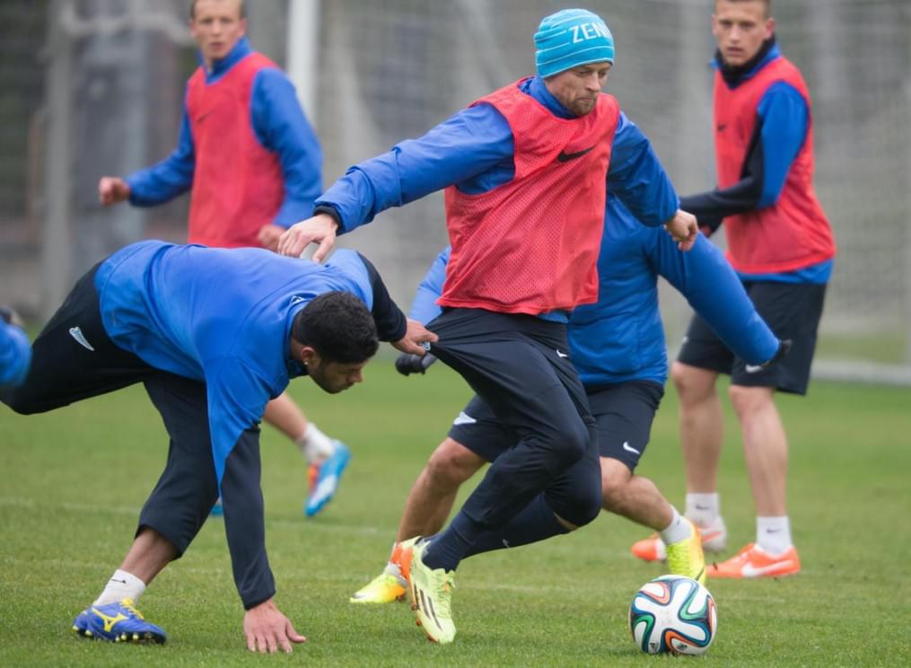 Открытая тренировка «Зенита» перед матчем с «Динамо»