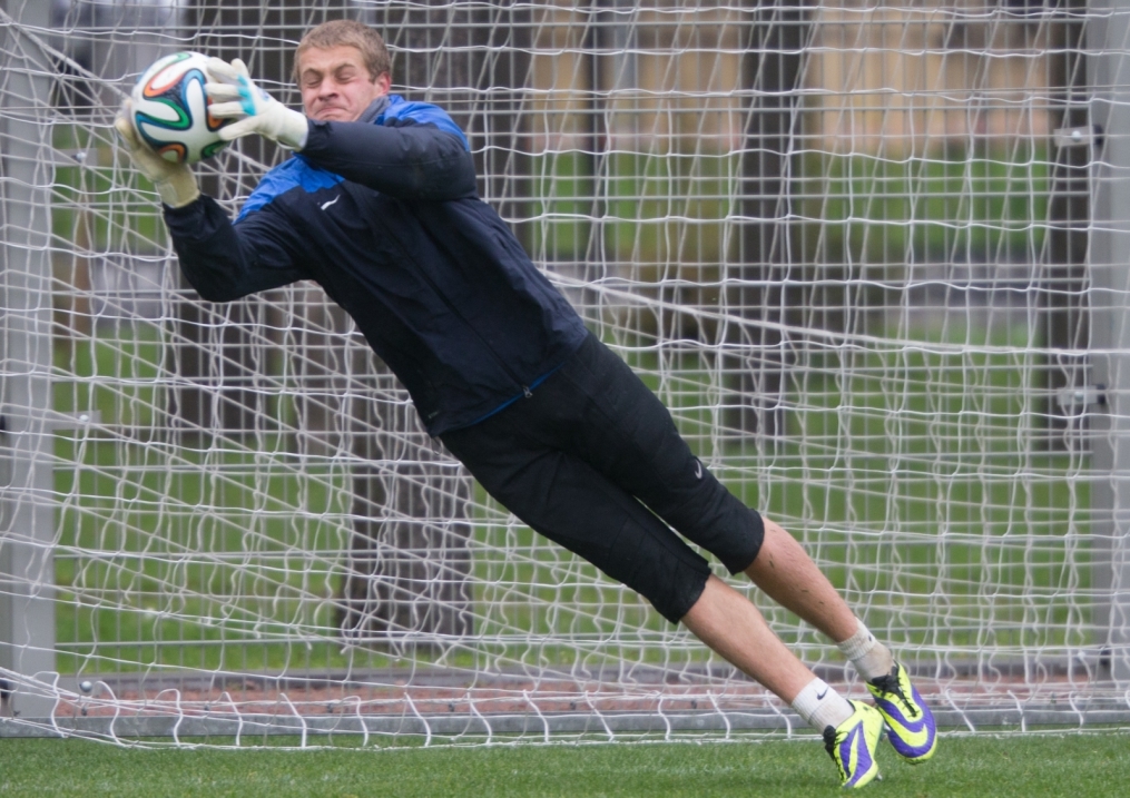 Открытая тренировка «Зенита» перед матчем с «Динамо»