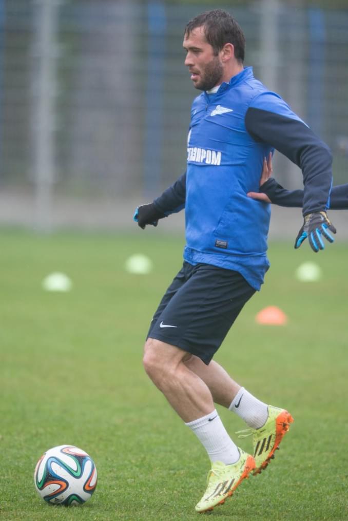 Открытая тренировка «Зенита» перед матчем с «Динамо»