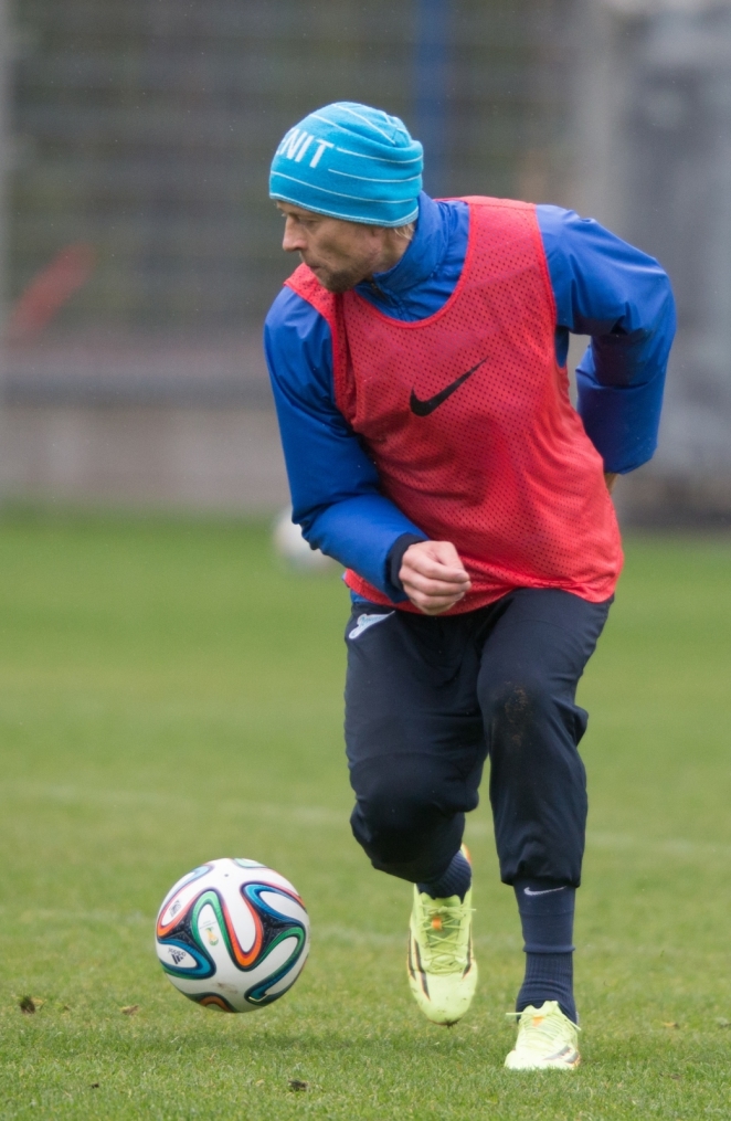 Открытая тренировка «Зенита» перед матчем с «Динамо»