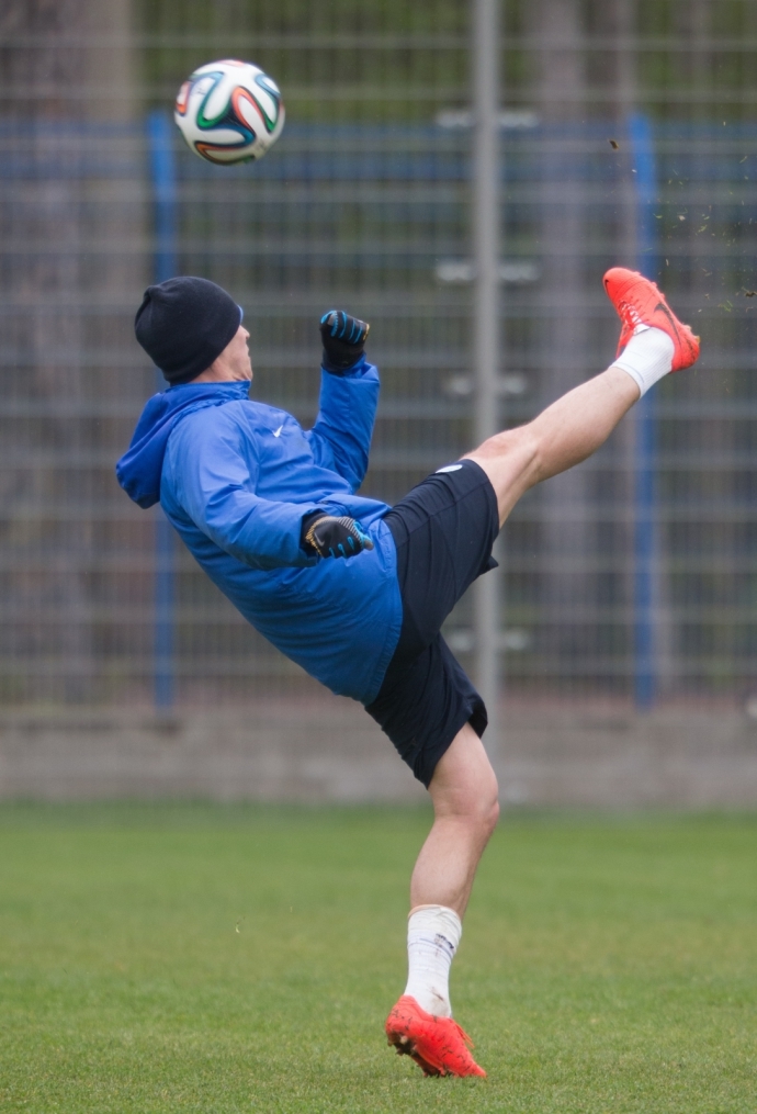 Открытая тренировка «Зенита» перед матчем с «Динамо»