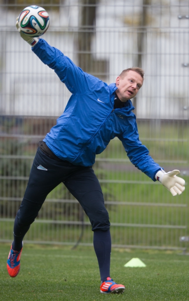 Открытая тренировка «Зенита» перед матчем с «Динамо»