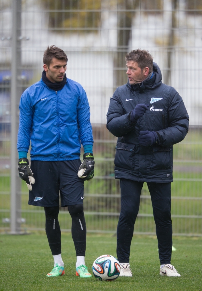 Открытая тренировка «Зенита» перед матчем с «Динамо»
