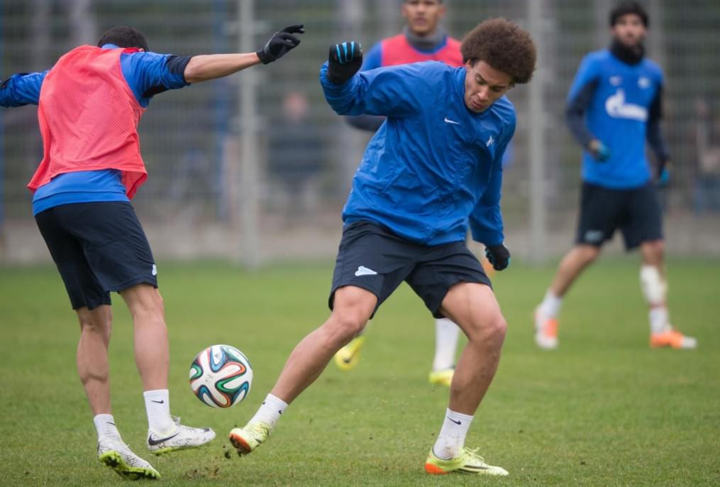 Открытая тренировка «Зенита» перед матчем с «Динамо»