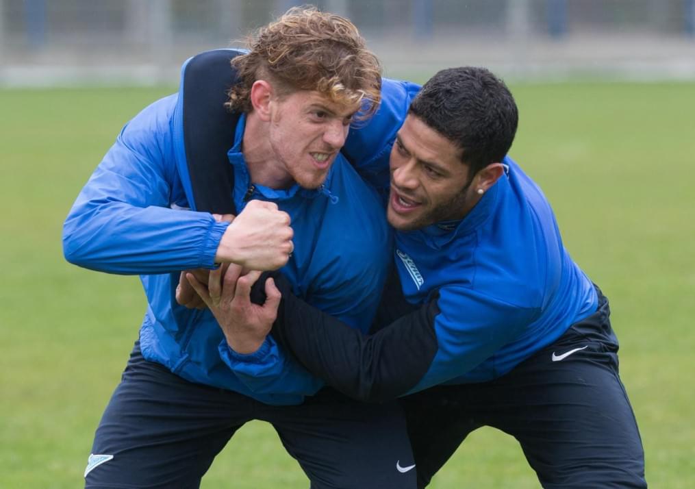 Открытая тренировка «Зенита» перед матчем с «Динамо»