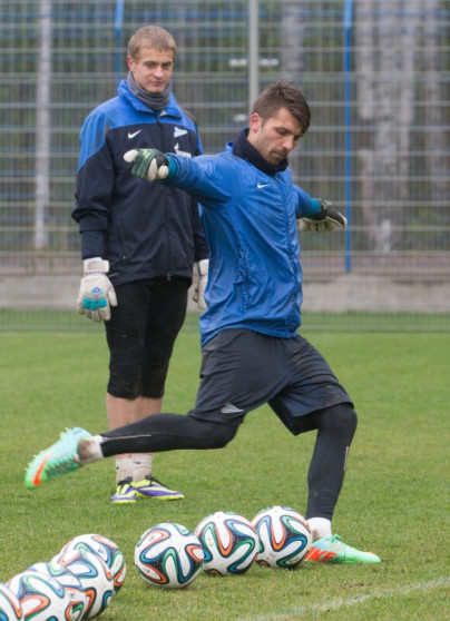 Открытая тренировка «Зенита» перед матчем с «Динамо»