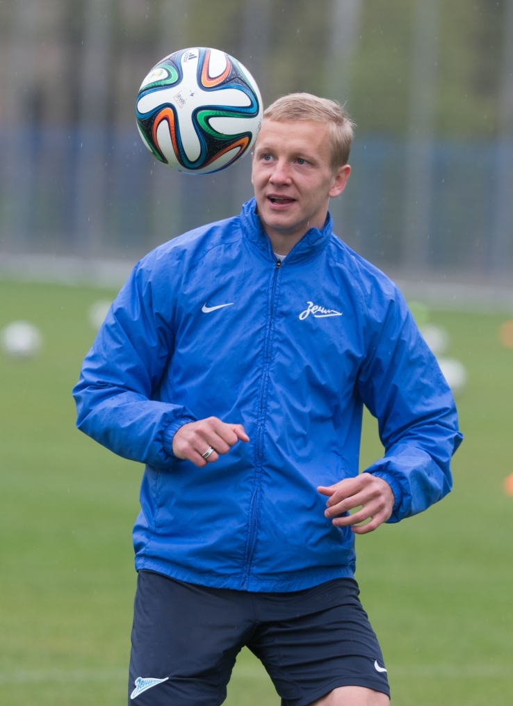 Открытая тренировка «Зенита» перед матчем с «Динамо»