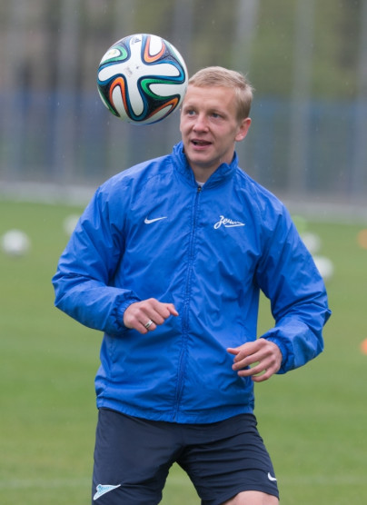 Открытая тренировка «Зенита» перед матчем с «Динамо»