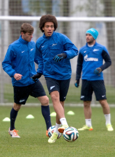 Открытая тренировка «Зенита» перед матчем с «Динамо»