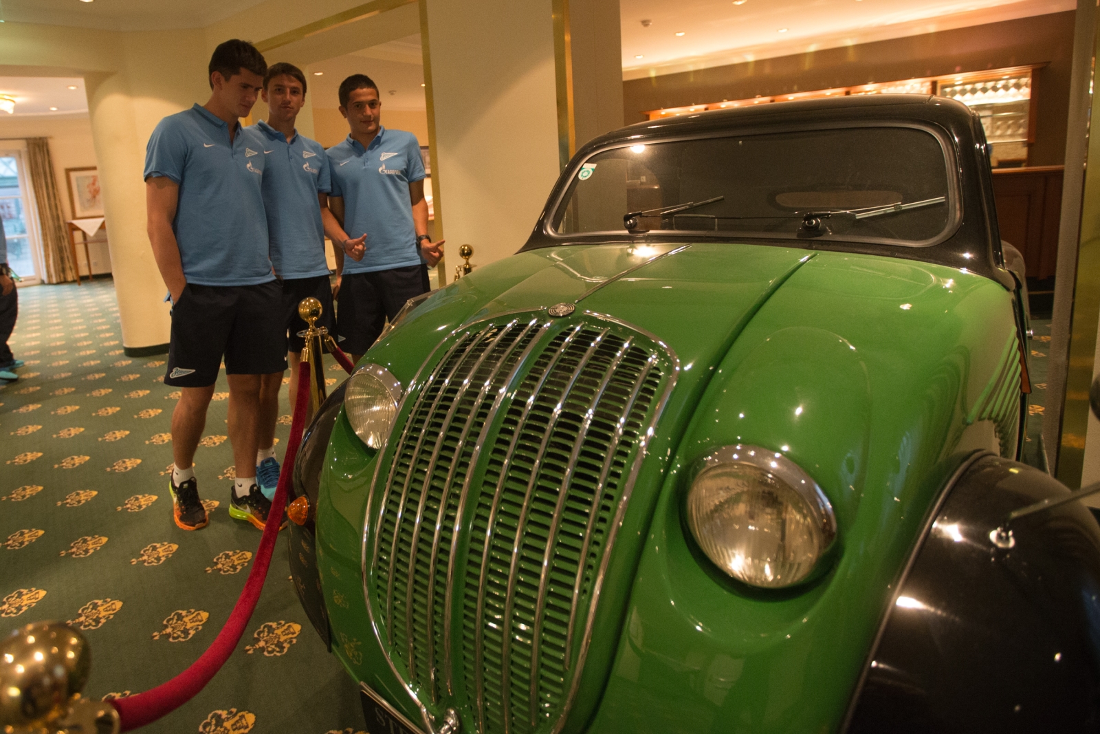 Второй летний учебно-тренировочный сбор основного состава «Зенита» в Австрии. Первый день.