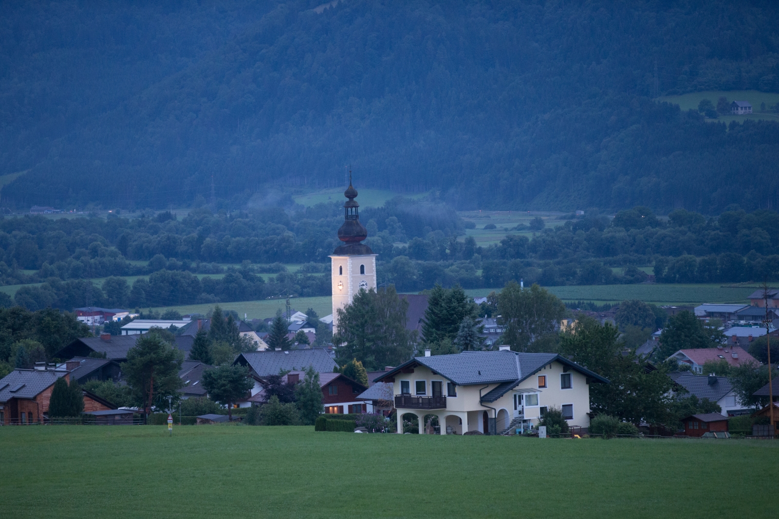 Второй летний учебно-тренировочный сбор основного состава «Зенита» в Австрии. Первый день.