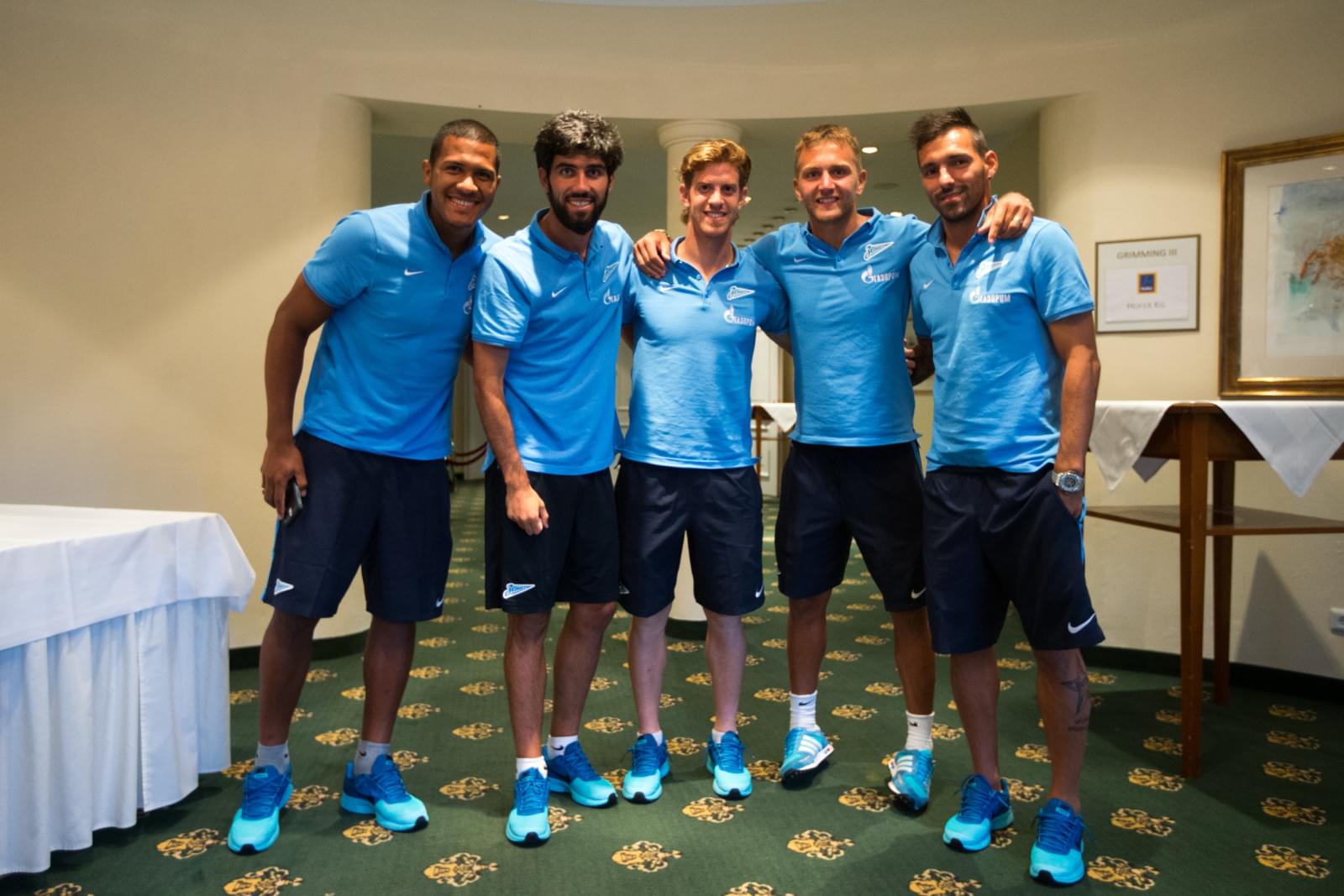 Второй летний учебно-тренировочный сбор основного состава «Зенита» в Австрии. Первый день.