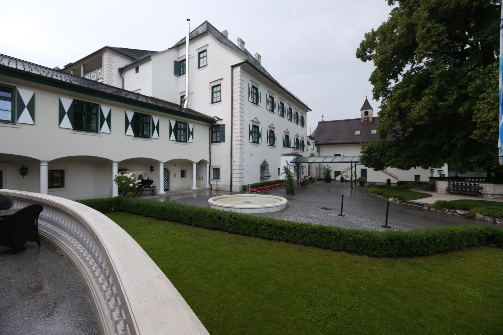 Второй летний учебно-тренировочный сбор основного состава «Зенита» в Австрии. Первый день.