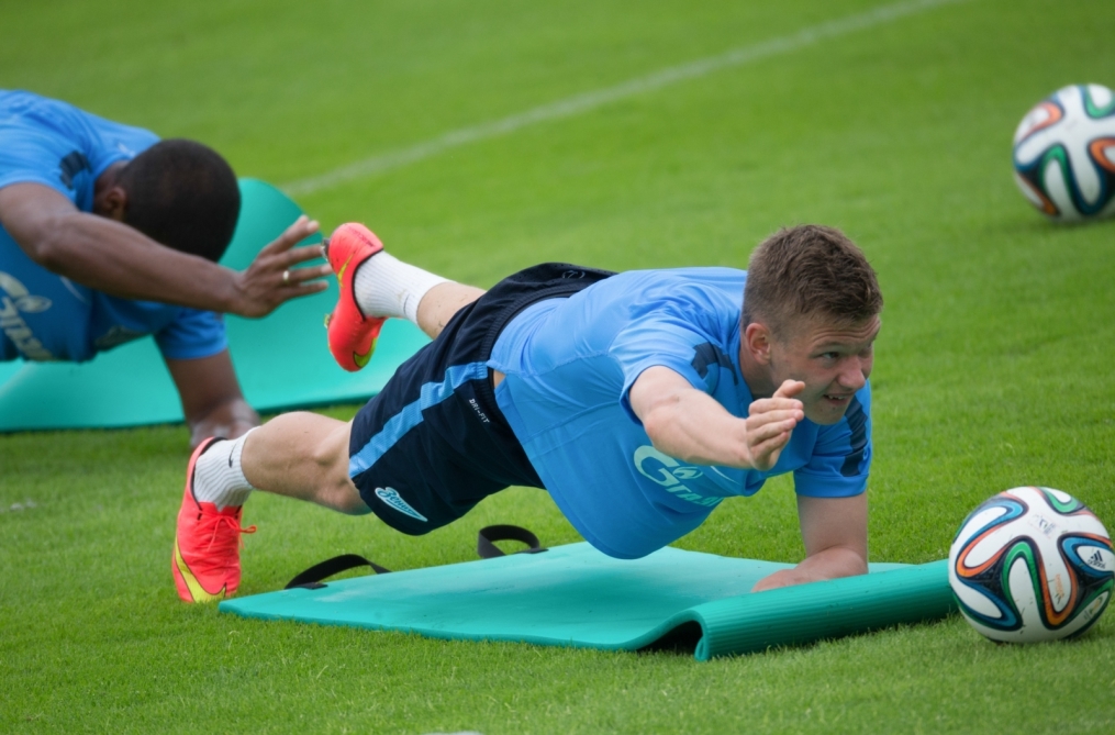 Сборы в Австрии: 15 июля, утренняя тренировка