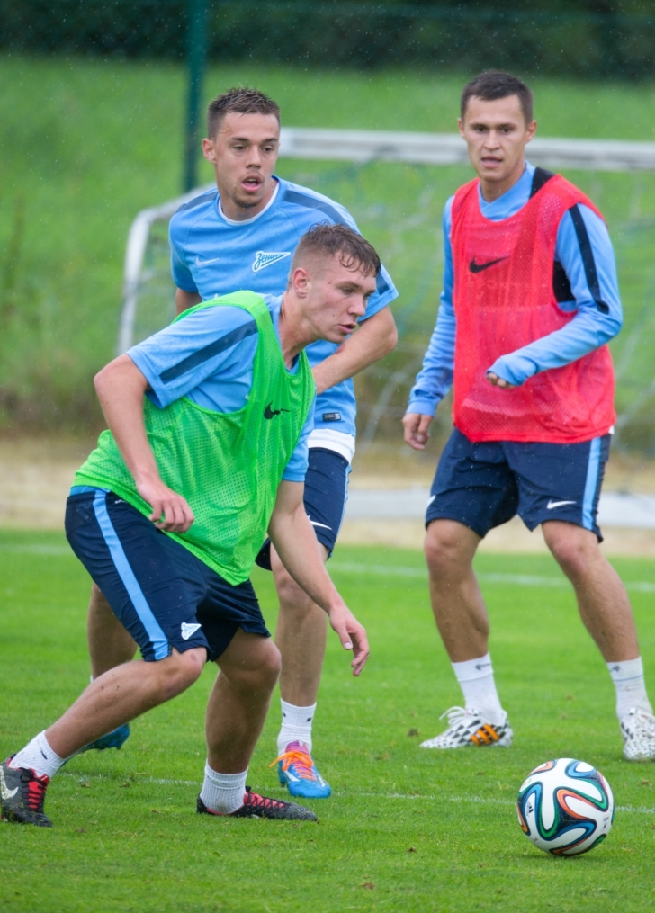 Сборы в Австрии: 15 июля, утренняя тренировка