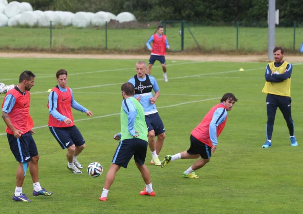 Сборы в Австрии: 15 июля, утренняя тренировка