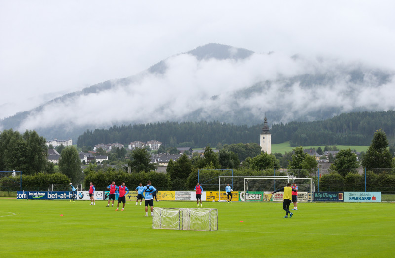 Сборы в Австрии: 15 июля, утренняя тренировка