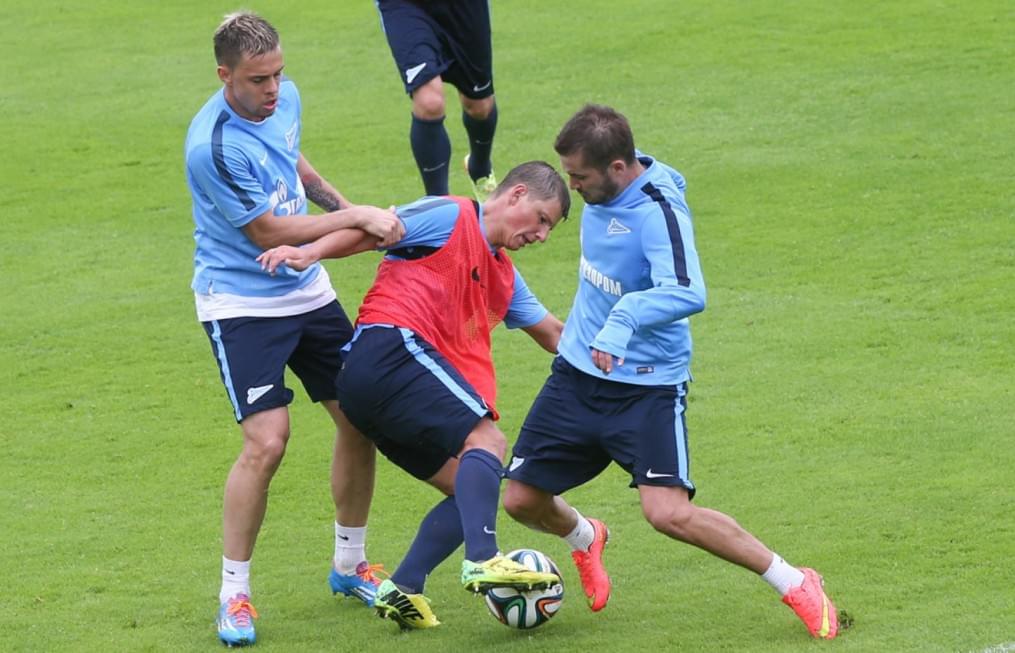 Сборы в Австрии: 15 июля, утренняя тренировка