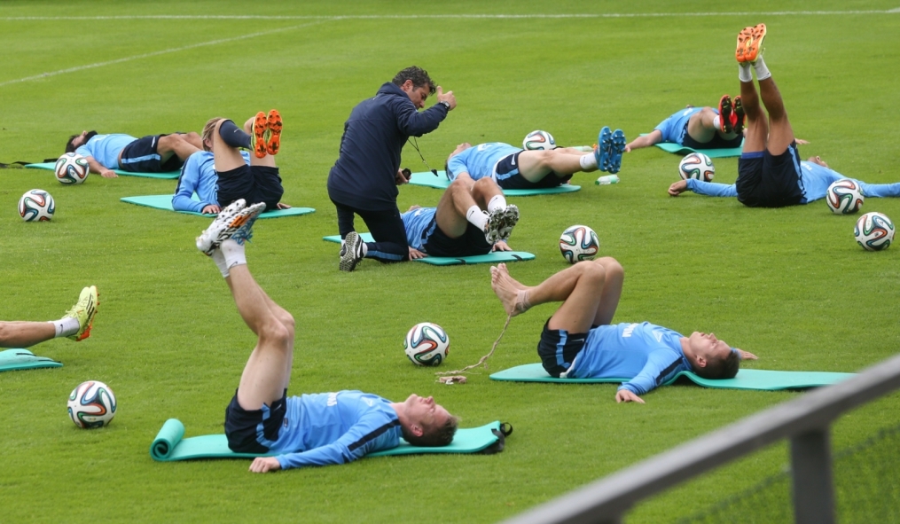 Сборы в Австрии: 15 июля, утренняя тренировка