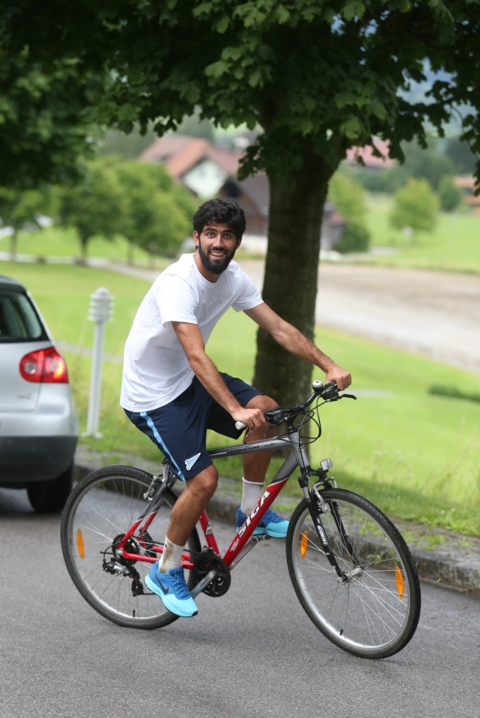 Сборы в Австрии: 15 июля, утренняя тренировка