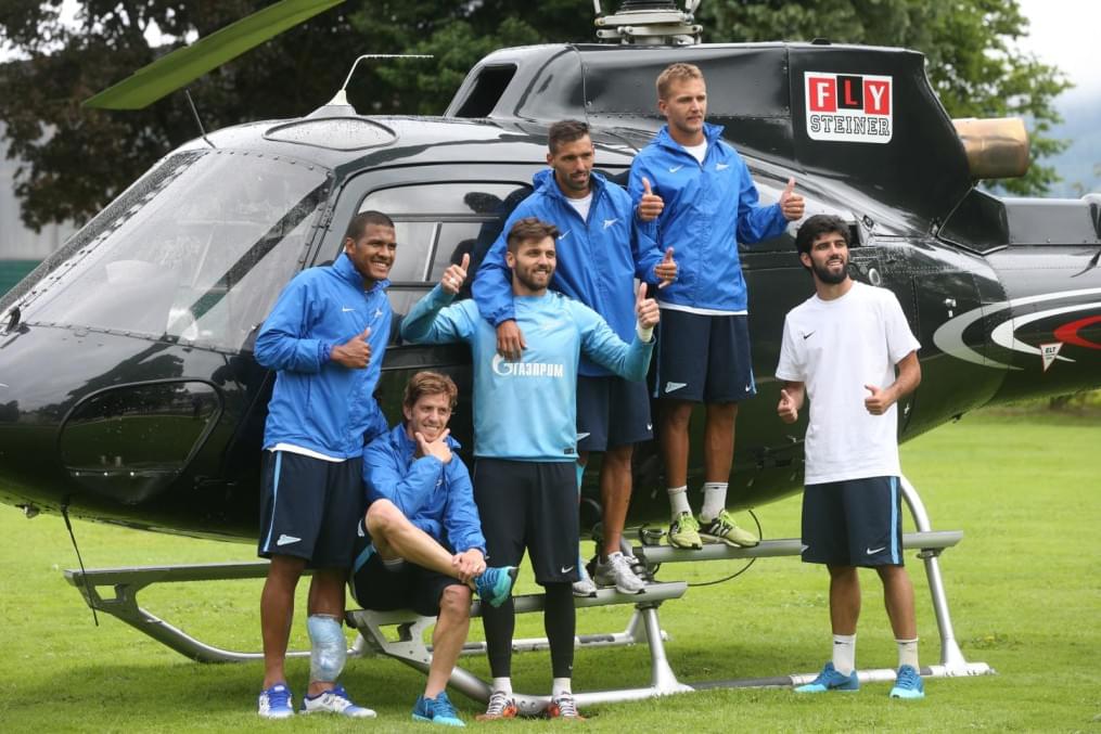 Вторые учебно-тренировочный сборы «Зенита». 15 июля, утренняя тренировка