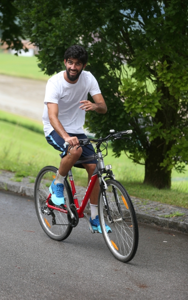 Сборы в Австрии: 15 июля, утренняя тренировка