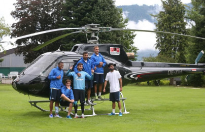 Сборы в Австрии: 15 июля, утренняя тренировка