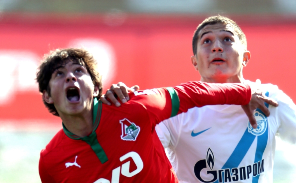 Первенство России среди молодежных команд. Матч «Локомотив» — «Зенит»