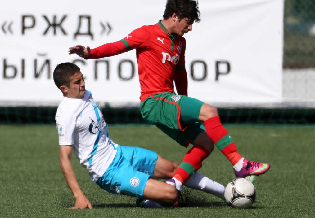Первенство России среди молодежных команд. Матч «Локомотив» — «Зенит»