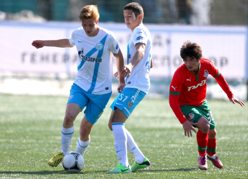 Первенство России среди молодежных команд. Матч «Локомотив» — «Зенит»