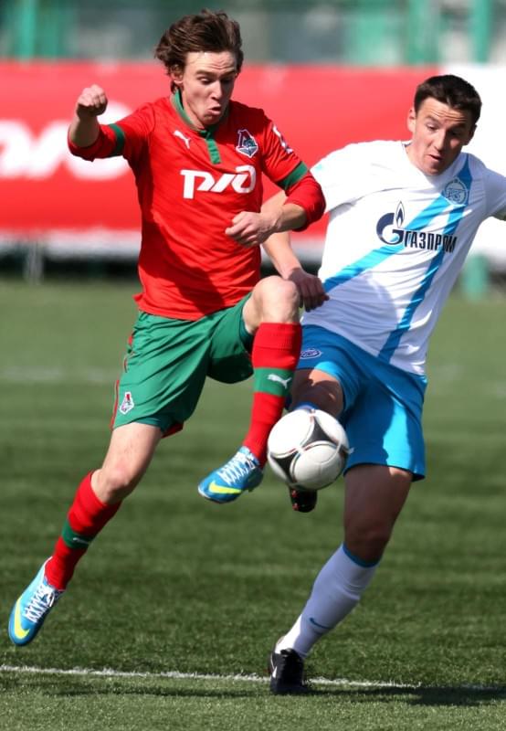 Первенство России среди молодежных команд. Матч «Локомотив» — «Зенит»