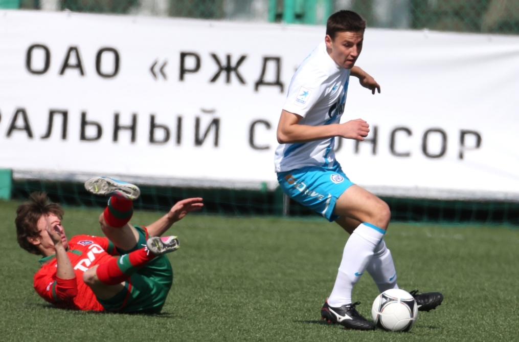 Первенство России среди молодежных команд. Матч «Локомотив» — «Зенит»