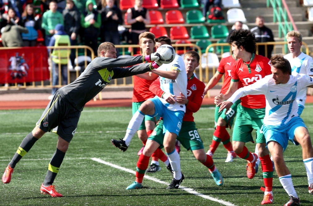 Первенство России среди молодежных команд. Матч «Локомотив» — «Зенит»