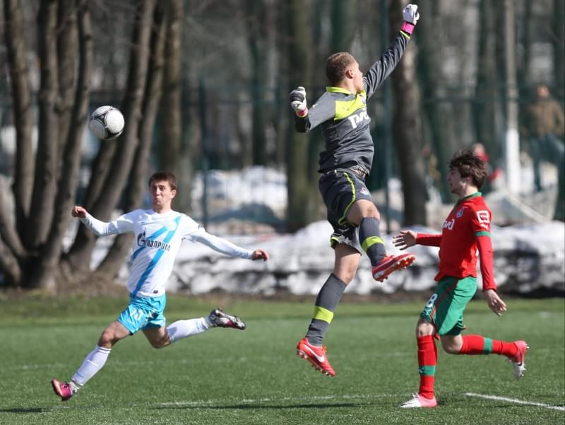 Первенство России среди молодежных команд. Матч «Локомотив» — «Зенит»