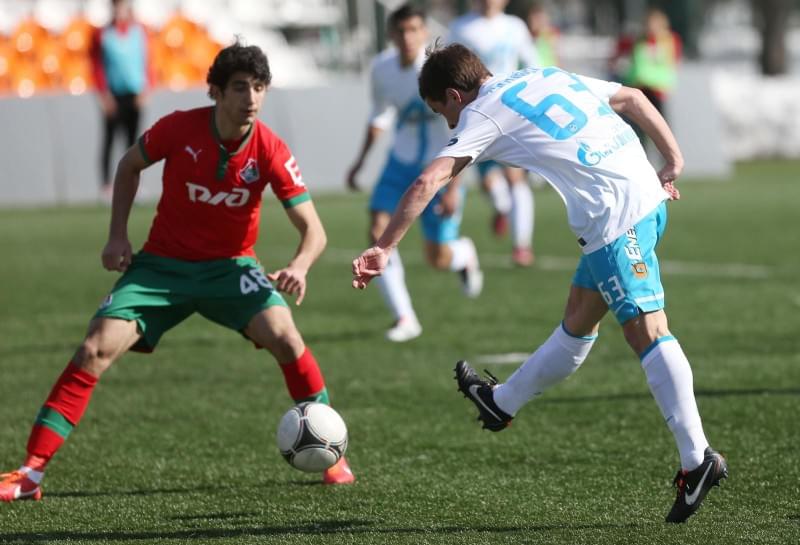 Первенство России среди молодежных команд. Матч «Локомотив» — «Зенит»