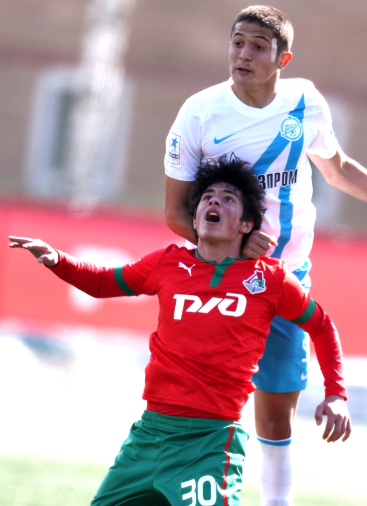 Первенство России среди молодежных команд. Матч «Локомотив» — «Зенит»