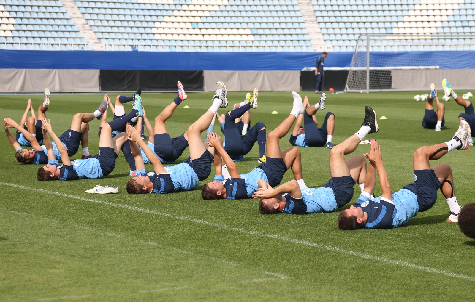 Сборы в Киеве: 1 июля, вечерняя тренировка