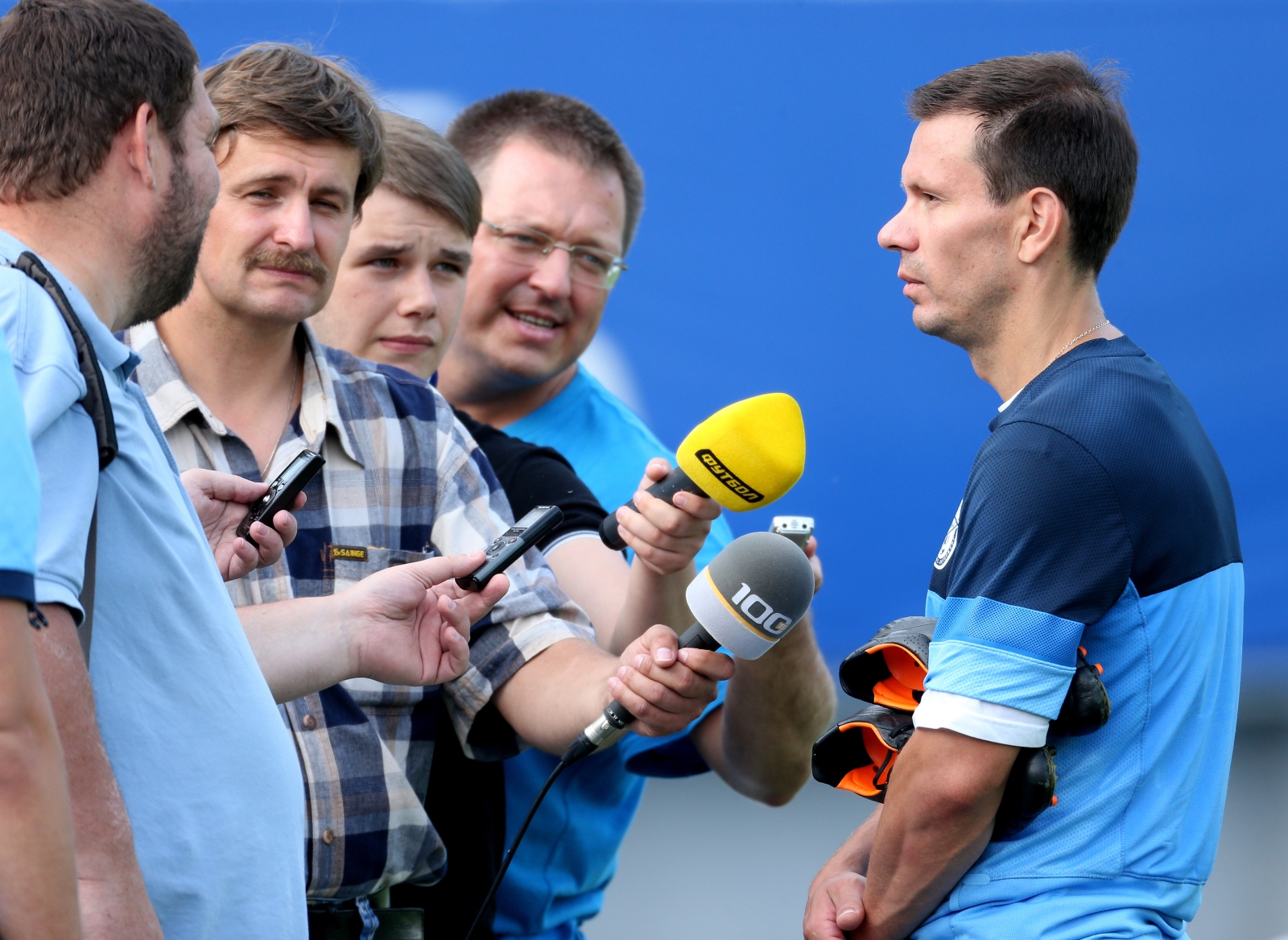 Сборы в Киеве: 1 июля, вечерняя тренировка