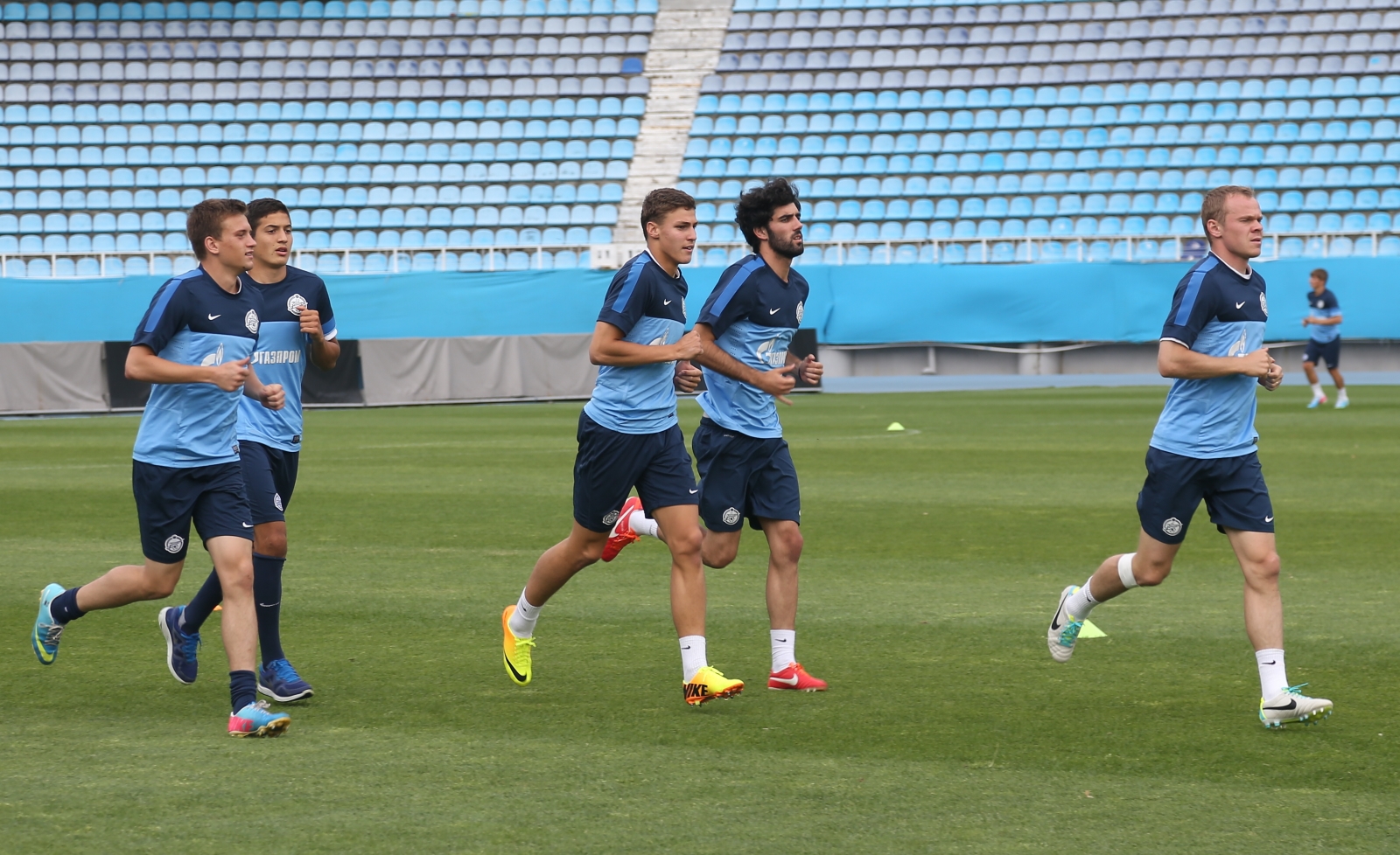 Сборы в Киеве: 1 июля, вечерняя тренировка