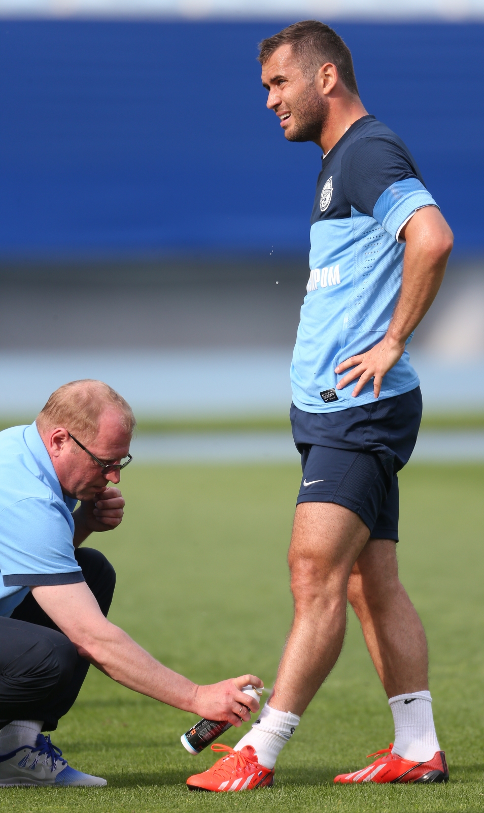 Сборы в Киеве: 1 июля, вечерняя тренировка